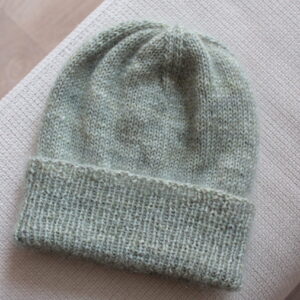 Wzór na druty, czapka z wełny i moheru | Czapka UNICORN