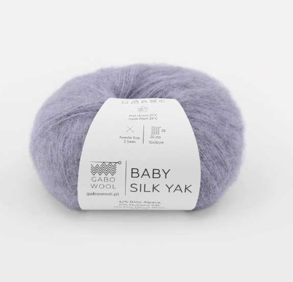 Włóczka Gabo Wool Baby Silk Yak 3 Włóczka Gabo Wool Baby Silk Yak - obrazek 3