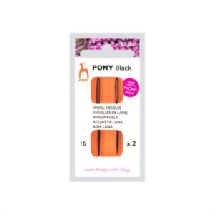 Igły Ręczne do Wełny PONY - Idealne do Grubej Przędzy!