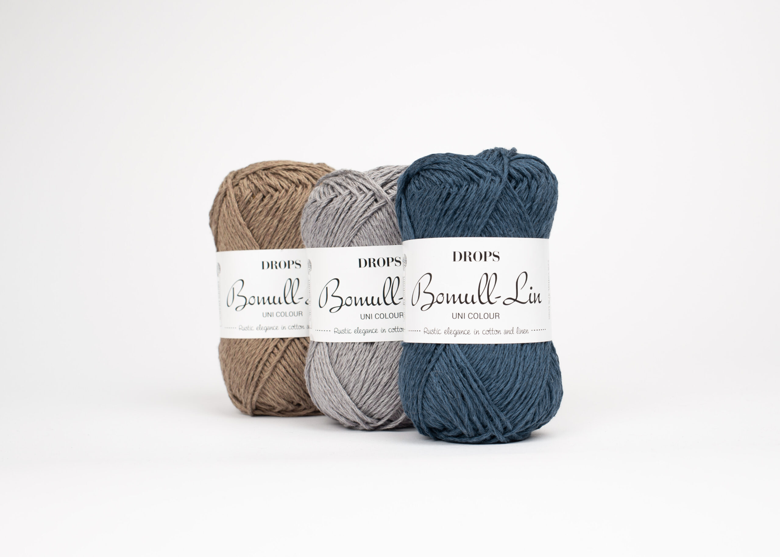 Włóczka DROPS Bomull-Lin 3 Włóczka DROPS Bomull-Lin - obrazek 3