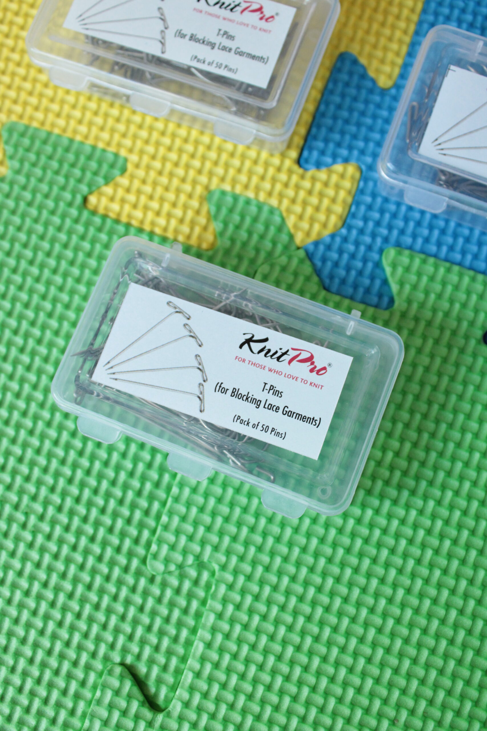 Szpilki do blokowania dzianin - KnitPro 2 Szpilki do blokowania dzianin - KnitPro - obrazek 2