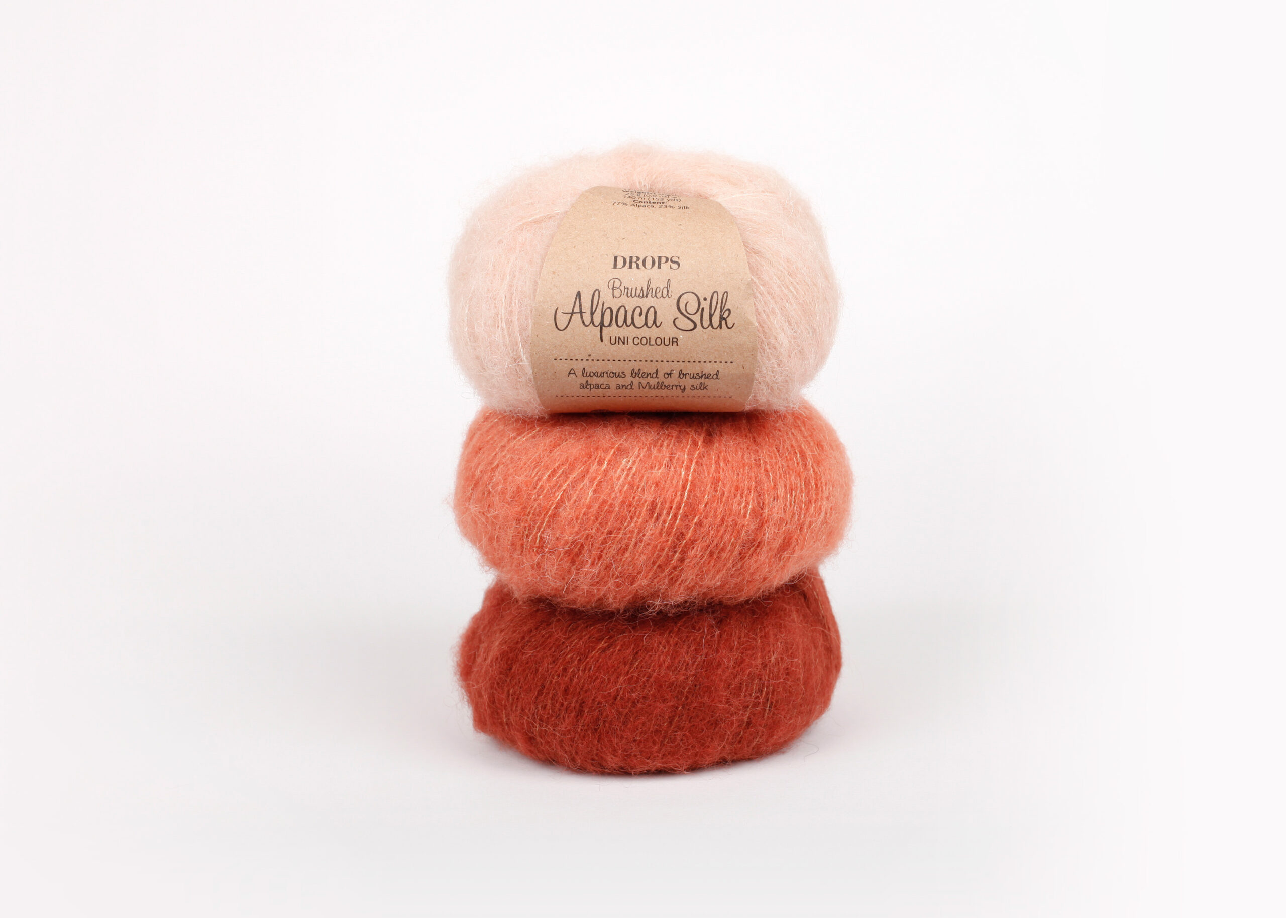 Włóczka DROPS Brushed Alpaca Silk 4 Włóczka DROPS Brushed Alpaca Silk - obrazek 4