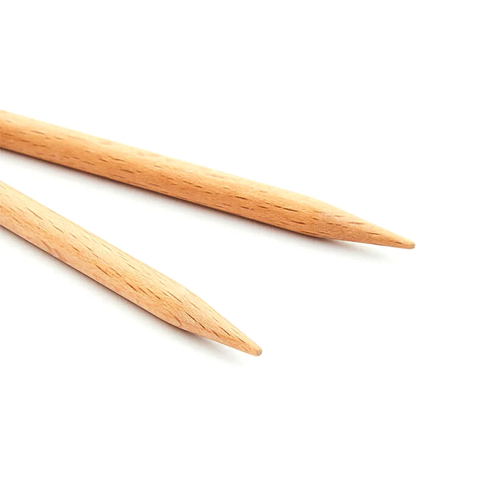 Długie druty drewniane, wymienne - Basix Beech - KnitPro 2 Długie druty drewniane, wymienne - Basix Beech - KnitPro - obrazek 2