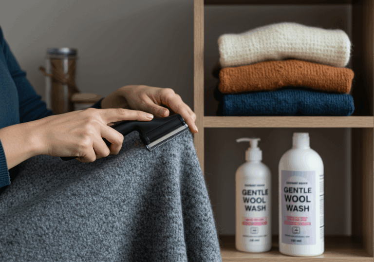jak dbać o wełniany sweter