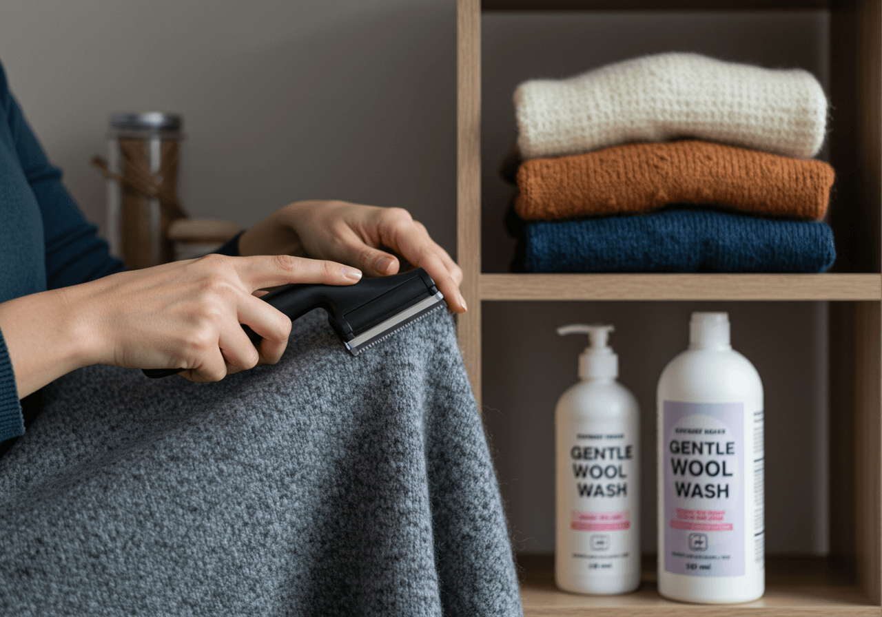 jak dbać o wełniany sweter