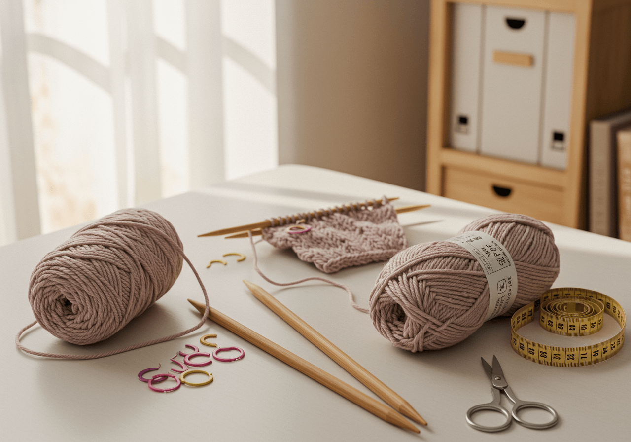 jak zacząć robić na drutach