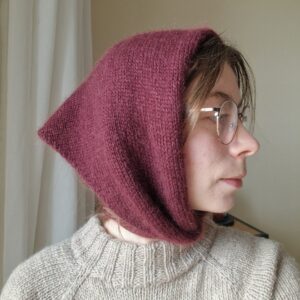 darmowy wzór na chustę na drutach