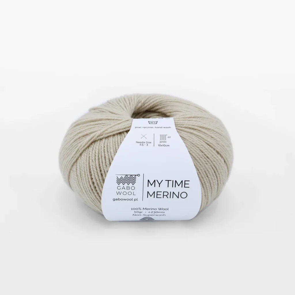 Jaka włóczka na sweter będzie najlepsza? Przegląd wełny Drops i Gabo Wool 4 Włóczka Gabo Wool My Time Merino 100% wełna merino